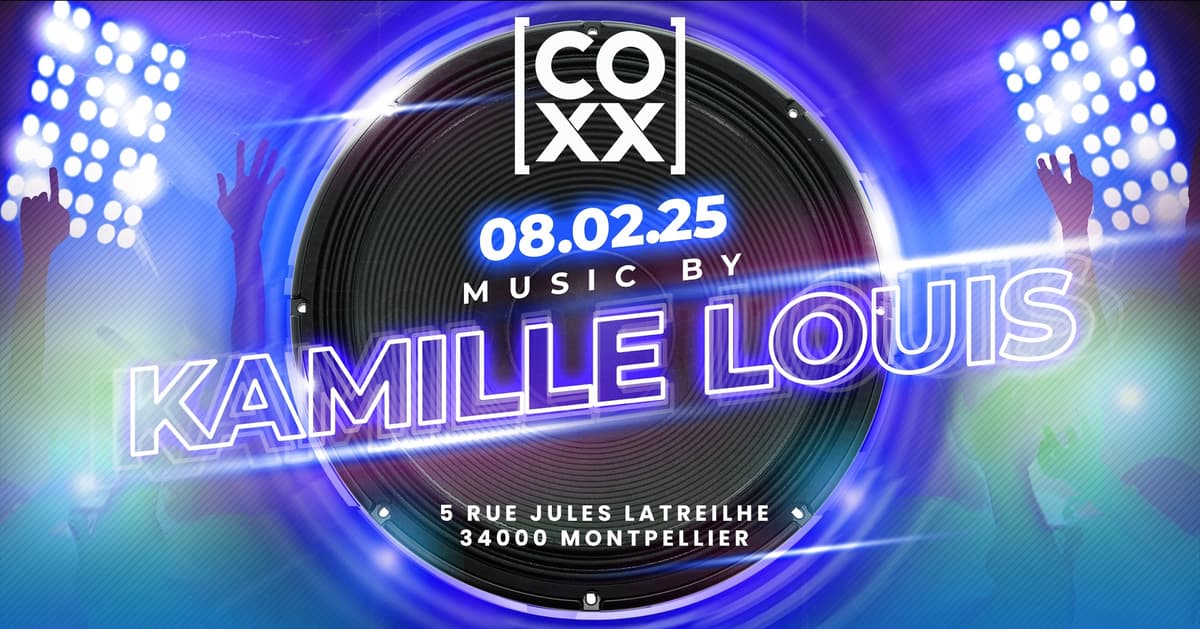 SAMEDI 8 FÉVRIER DJ SET KAMILLE LOUIS