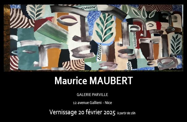 GALERIE PARVILLE NICE - PRÉSENTE MAURICE MAUBERT