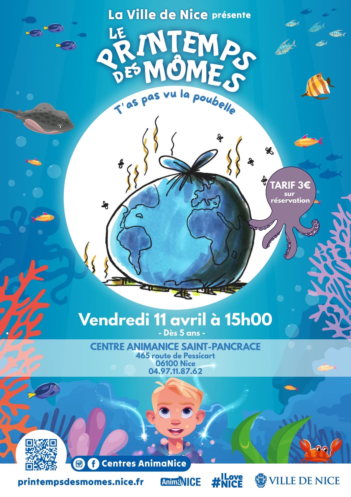 [PRINTEMPS DES MÔMES 
] T'AS PAS VU LA POUBELLE 