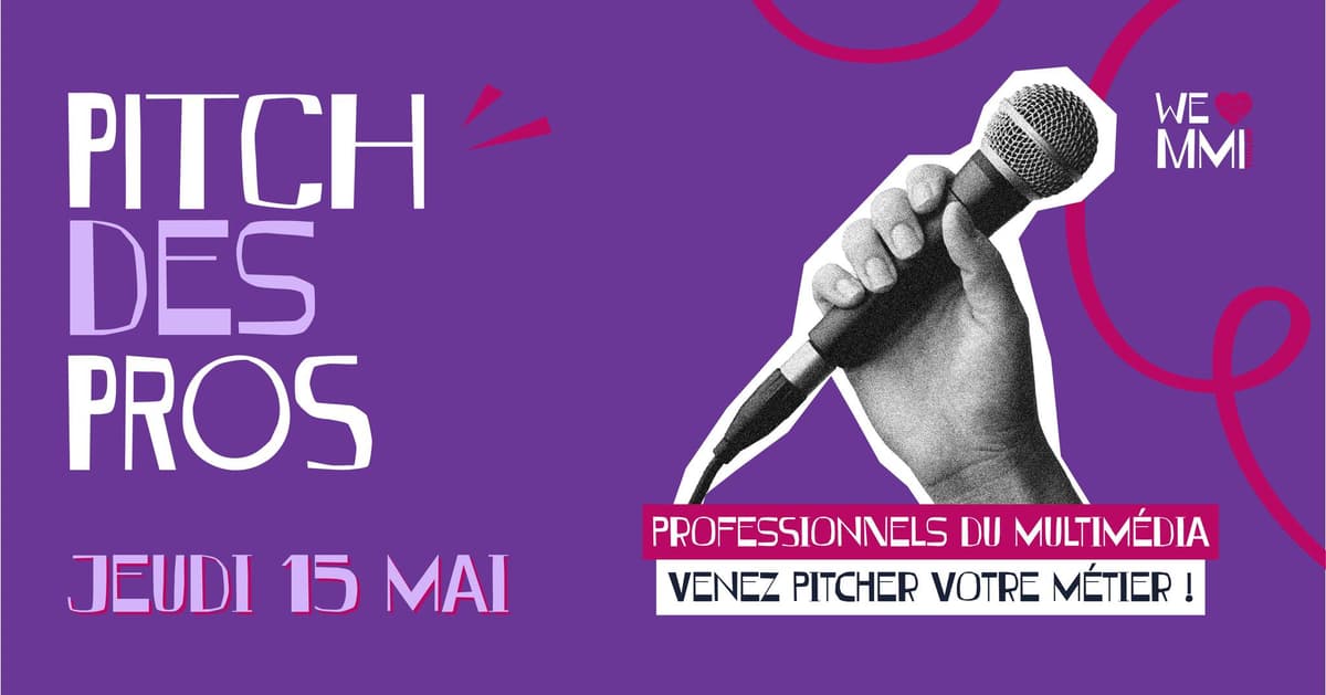 PITCH DES PROFESSIONNELS DU MULTIMÉDIA