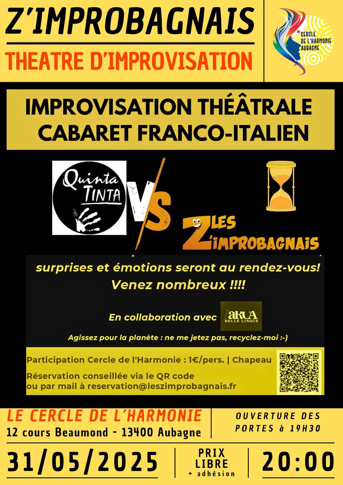 LES Z'IMPROBAGNAIS THEATRE D'IMPROVISION